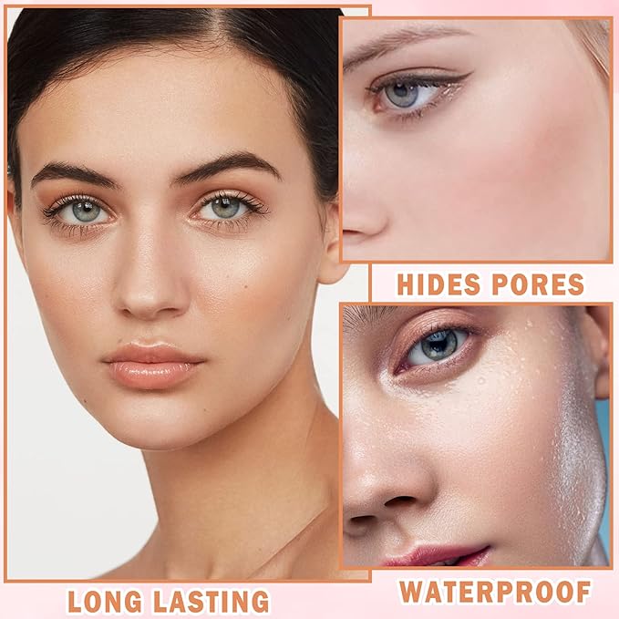 2PCS Pink Setting Powder Loose Face Powder Matte Soft Smooth Oil Control Long Lasting Loose Setting Powder Makeup for Natural Flawless（02# Pink Complexion）