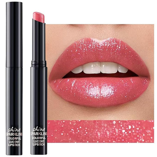 Youthful Red Lipstick For Women Matte Nude Glitter Highly Pigmented Moisturizing Lip stick Hypoallergenic Waterproof Long Lasting Lipsticks Quick Makeup Lightweight Portable # 04