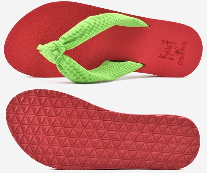 KuaiLu Womens Dressy Sandals Arch Support Yoga Mat Walking Cross Slides Ladies Slip on Orthotic Travel Outfits Slippers Cushion Comfortable