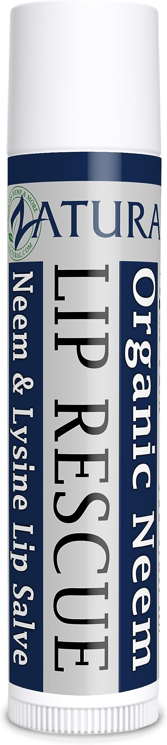 Zatural Neem Lip Rescue with L-Lysine (1) Lip Balm for Super Dry Lips