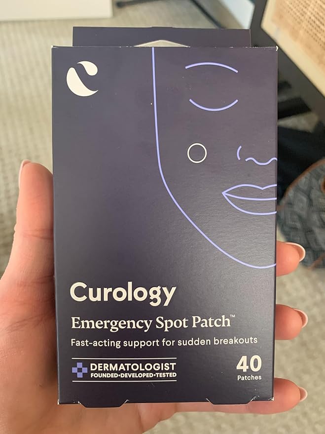 Curology Emergency Spot Pimple Patches for Face, Hydrocolloid Pimple Patches Fast-Acting, 160 Count