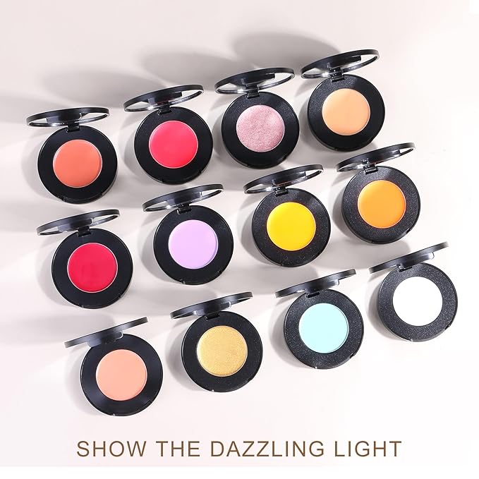 Cream Concealer Corrector Correcting Contour Makeup Set under Eye Concealer Cream Kit for Dark Circles and Blemish 20