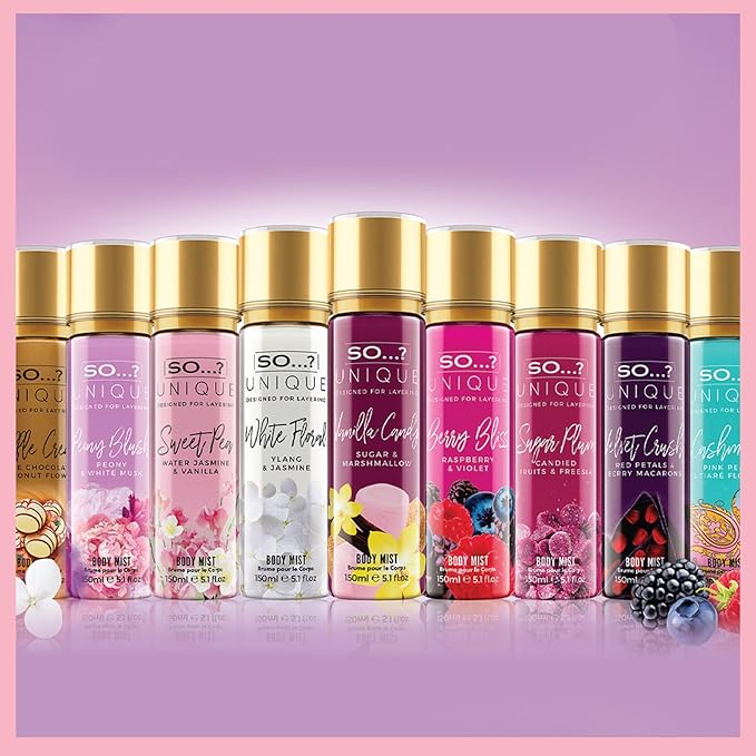 So...? Unique Truffle Cream Body Mist - Vanilla, Gourmand, Fruity Perfume for Women - Cruelty Free Body Spray for Women - 5.1 oz