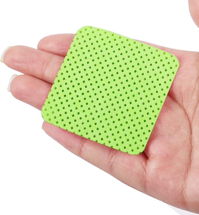 Gel Nail Polish Remover Compatible with Machine Disposable Nail Wipes Nail Polish Remover Cotton Lint Frees Cotton Pads for Gel Nails Finger/Toe Nail Care Care Kit (A, One Size)