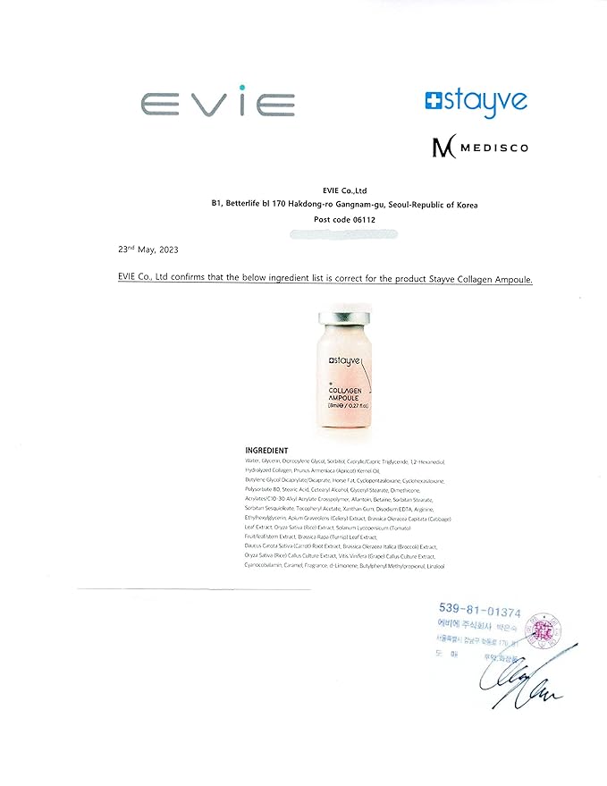 Stayve Collagen Ampoule Kit - 10 Vials