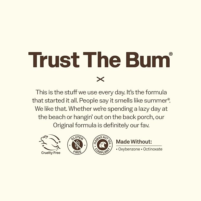 Sun Bum Original SPF 50 Sunscreen Body Spray - Broad Spectrum Moisturizing Sunscreen with Vitamin E - Hawaii 104 Act Compliant (Made without Octinoxate & Oxybenzone) - 6 oz