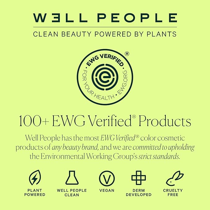 Well People Bio Complexion Brush Set, 4-Piece Face Brush Set For All Complexion Products, For Liquids, Powders & Creams, Cruelty-free Bristles