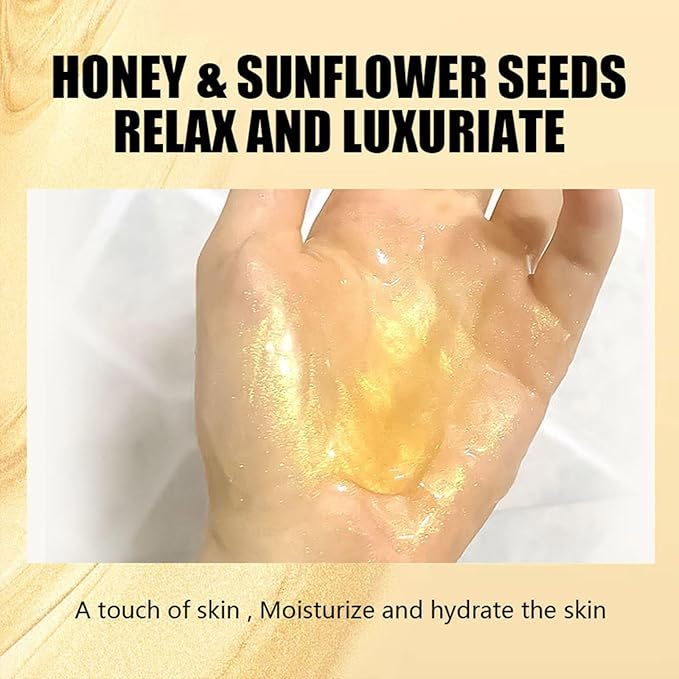 Vitamin C & Turmeric Hand and Foot Peel Mask, Moisturizing Hydrating Nourishing Exfoliating Hand Film Hands Care Paraffin