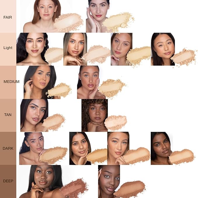 bellapierre Mineral Foundation SPF 15 - Loose Powder Foundation | Vegan & Cruelty Free Natural Makeup | Full Coverage Matte Finish | Hypoallergenic | Oil & Talc Free - 0.32 Oz - Latte