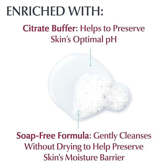 Eucerin Advanced Cleansing Body & Face Cleanser - Fragrance & Soap Free for Dry, Sensitive Skin - 16.9 fl. oz Bottle