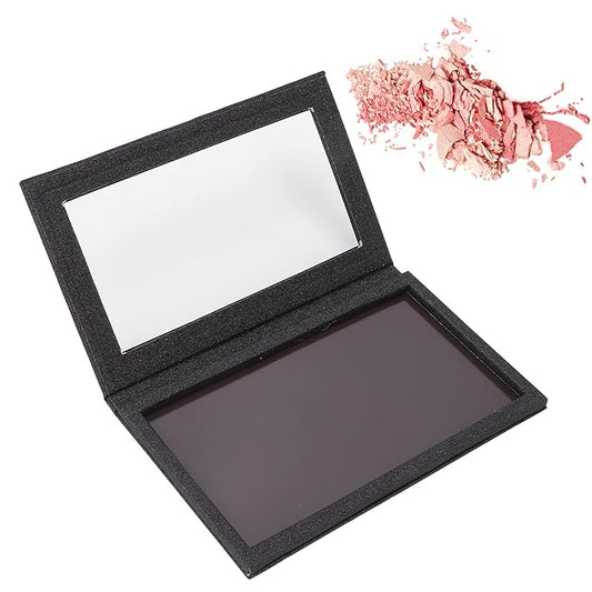 Empty Magnetic Palette, Professional Magnetic Palette Eyeshadow Lipstick Storage DIY Empty Makeup Display Pans Portable Makeup Palette For Travel Home and Daily Use, 8.07 x 4.88in