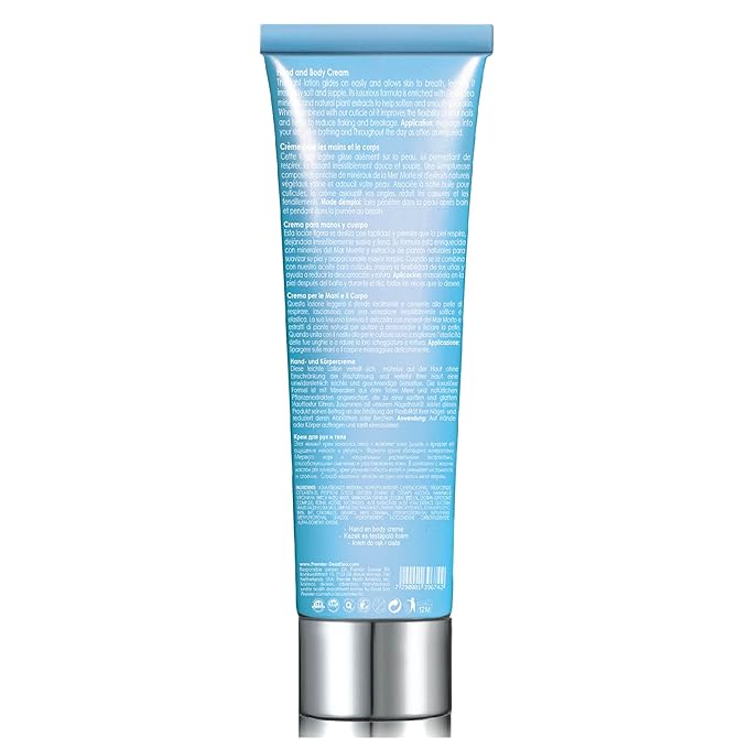 Premier Dead Sea Luxury Hand & Body Cream, hydrating, fast absorbing, no tackiness, relaxing , with witch hazel and vitamins 4.25fl.oz