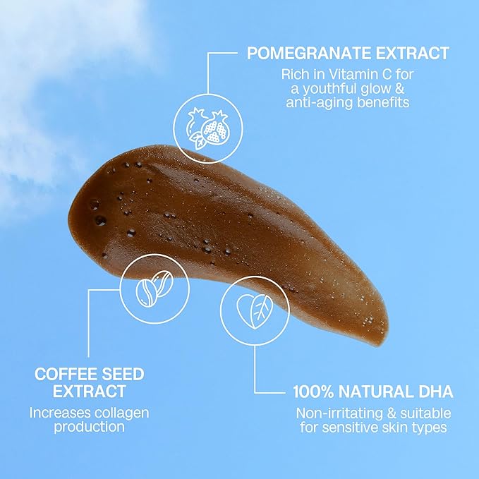 Bali Body Ultra Dark Self Tanner Mousse | Premium Sunless, Tanning Foam | Natural Green-Based Self Tan | Instant Bronze Fake Tan for All Skin Types, Vegan & Cruelty Free (100ml/3.4 fl oz)