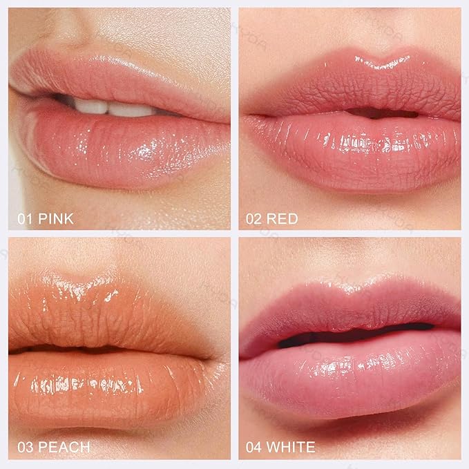 KYDA PH-Activated Lip and Cheek Stain, PH Color Changing Formula for Lasting Custom Lip Color, Keep Lips Soft and Moisturizing with Avocado Oil, Multiuse Color Balm, PEACH