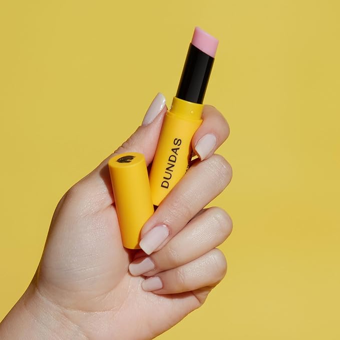 Dundas Pumped Lip, Lip Balm and Plumping Lip Gloss, Lip Care Peptide Formula to Nourish, Plump Lips, Long Lasting, Non Sticky, Lip Blushing Shade, Gender Neutral, Vegan, Cruelty Free Lipstick