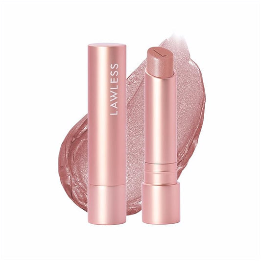 Lawless Forget the Filler Lip Plumping Line Smoothing Tinted Balm - Sweetie - Premium Tinted Lip Balm with Natural Ingredients to Plump and Smooth Lips for a Firmer, Fuller Look - 0.09 oz