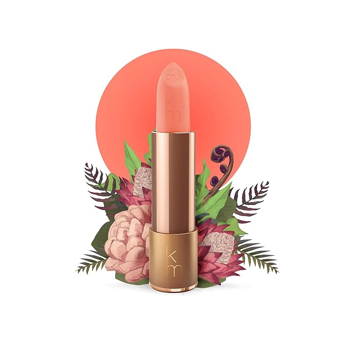 Karen Murrell - Natural Lip Stick - Lipstick 15 Peony Petal - Coral Lipstick - Matte Finish, 100% Natural Ingredients, Moisturizes & Hydrates Lips - Paraben & Cruelty Free
