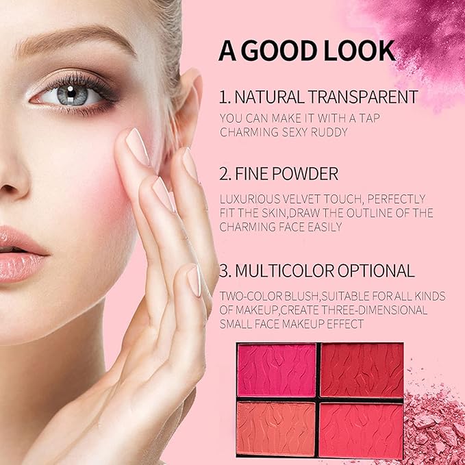 All In One Makeup Gift Kit Portable Contour Palette including 36 Eyeshadow Palette, Lip Gloss, Glitter Cream, Concealer, Blusher, Bronzer, Highlight and Contour - Teen Girl Gifts Trendy Stuff