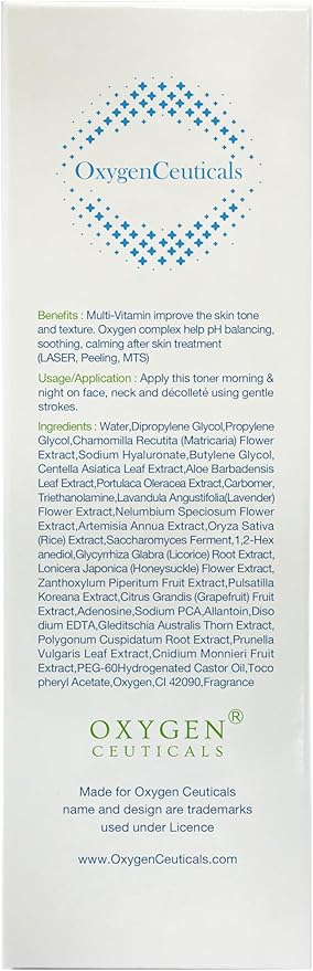 Toning Gel – Premium Hydrating Gel Toner with Centella & Licorice Root Extracts, Adenosine Anti-Wrinkle, Soothing Care for Dry & Sensitive Post-Treatment Skin. 6.67 fl.oz (200ml)