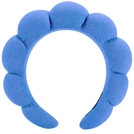 Spa Terry Cloth Headbands for Facial Skincare, Makeup Application, Face Washing, Mask and Skin Treatments