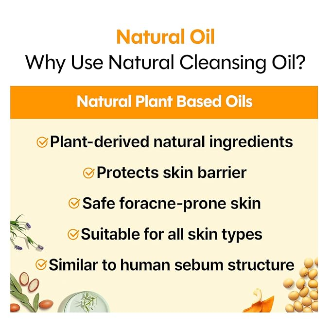 ma:nyo Pure Cleansing Oil 6.7 fl oz (200ml) Daily Makeup Remover & Blackhead melting with 14 Plant-Based Oils | Suitable for All Skin Types | Korean Skincare