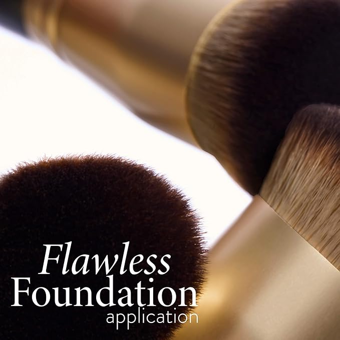 LAURA GELLER NEW YORK Full Coverage Foundation Blending Brush for All Face Makeup & Foundation