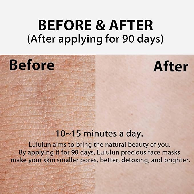Lululun 7EA Daily Face Mask for Women & Men; Moisturizing Face Masks Skincare with Collagen, Citric Acid & Ceramides, Anti Aging Facial Mask & Sheet Masks for Japanese Skincare, PRECIOUS GREEN FOR-ALL