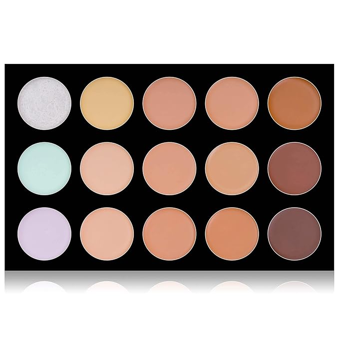 SHANY Cream Concealer/Camouflage Color Correcting Palette - Layer 2 - Refill for the 6 Layer Mini Masterpiece Collection Makeup Set