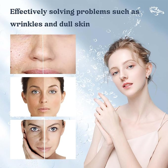 S-SNAIL-OO Bio-collagen Deep Real Mask, Collagen Mask, Bio Collagen Face Mask, Anti Wrinkle Mask, Korean Pure Collagen Gel Films Overnight Face Mask (3PCS)