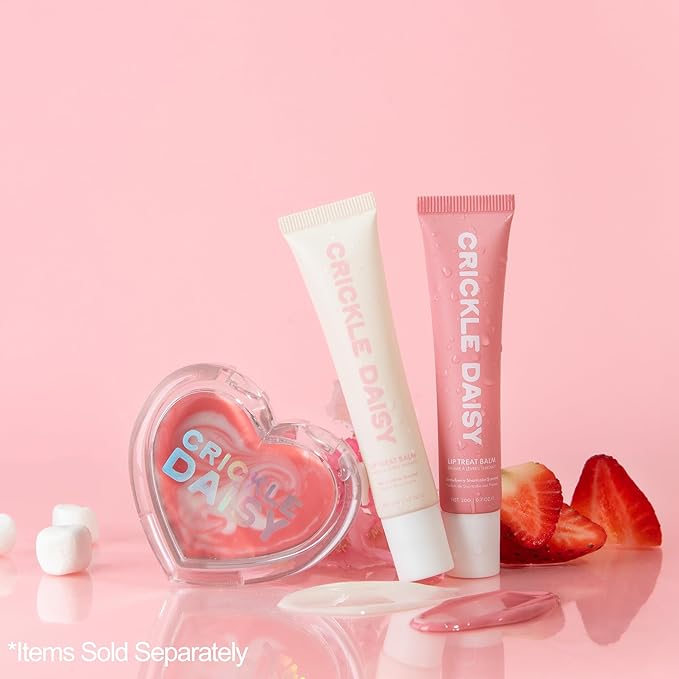 Lip Treat Balm - Hydrating & Nourishing Lip Balm with Avocado, Olive, and Coconut Oils - Smooth, Softening Lip Moisturizer & Protection for Very Dry Lips - Marshmallow Scented, 0.7oz