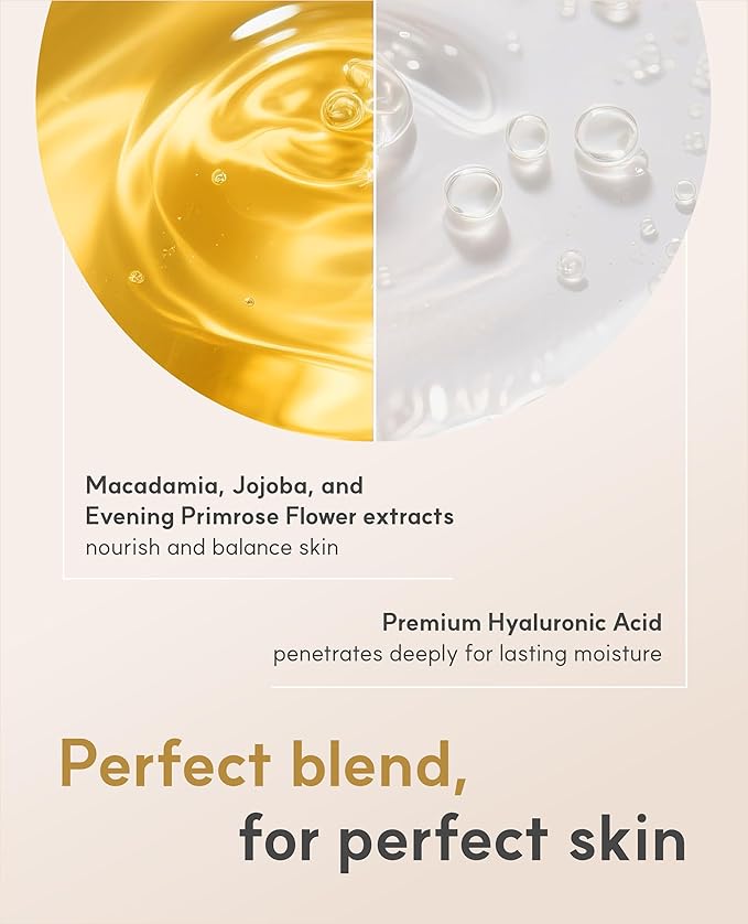 Here-Oh My First Hydrating Serum with Hyaluronic Acid | Facial Serum for Glowing Skin & Skin Barrier Repair | Korean Serum for Dry Skin & Sensitive Skin (1.69 fl oz)