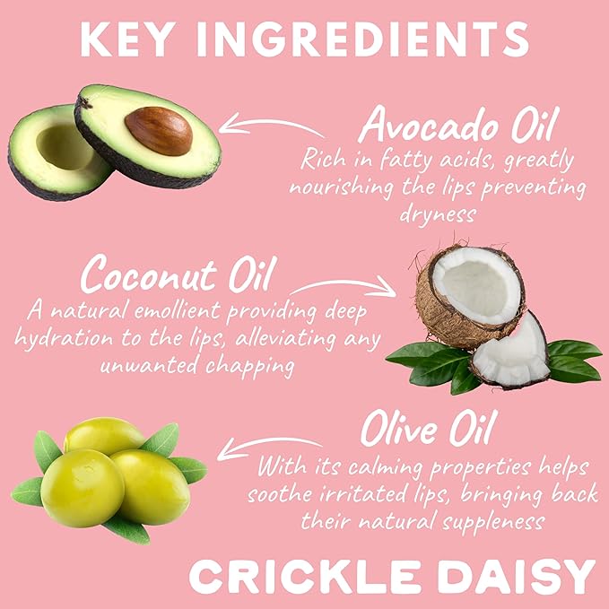 Lip Treat Balm - Hydrating & Nourishing Lip Balm with Avocado, Olive, and Coconut Oils - Softening Lip Moisturizer & Protection for Very Dry Lips - Set Of 4, 0.7oz Each