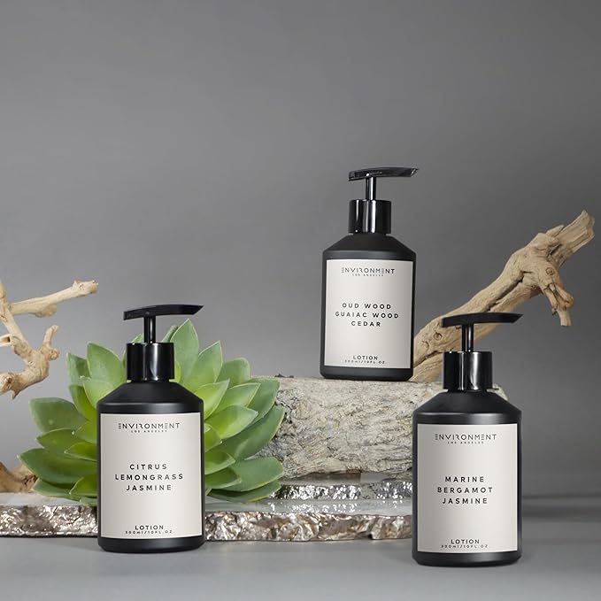 ENVIRONMENT Inspired by Designer Perfume DYPT Lotion, 300ml Luxury Scented Lotion (Baies | Currants | Quince) Bathroom Luxury, Men & Women High-End Body Lotion, Hand Cream, Dry Skin Treatment