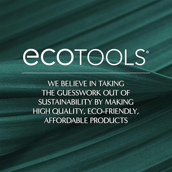 EcoTools Deep Cleansing Facial Brush, Makeup Remover Tool + Dry Brushing Body Brush for Circulation, Cellulite Massage, Dead Skin Removal, Self-Care Gifts