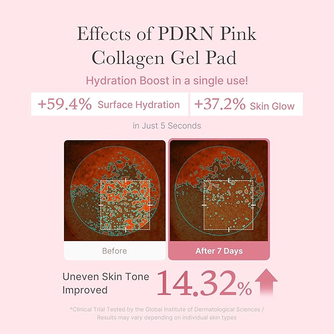 medicube Salmon DNA PDRN Pink Collagen Jelly Pad | Korean Gel Toner Pads with Niacinamide, Madecassoside, Retinol | Soothing, Radiance & Uneven Skin Tone | Korean Skin Care | 70Pads