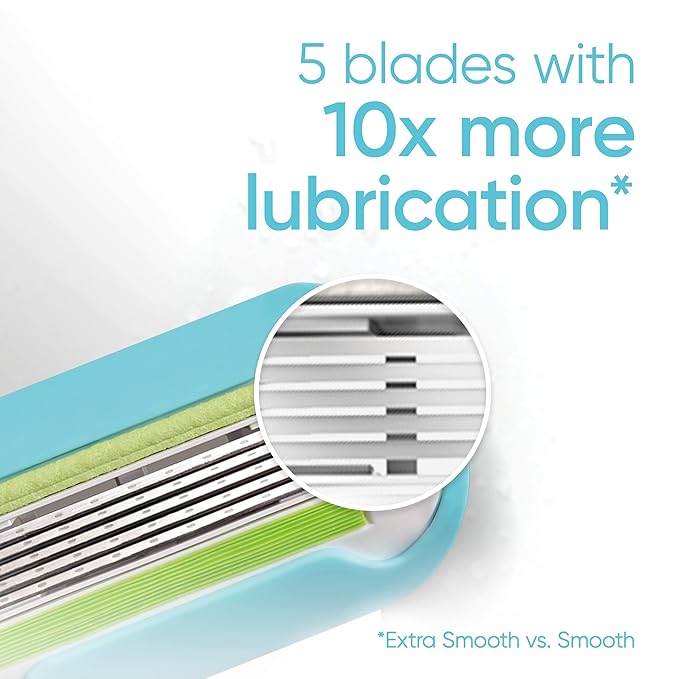 Venus Extra Smooth Women's Razor Handle + 4 Blade Refills