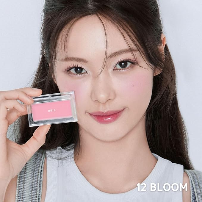 BBIA Ready To Wear Downy Cheek Cream Blush 8 Color - Creamy Blendable & Buildable Blush Dewy Texture & Matte Finish High Pigment Longlasting Lightweight Natural Face Makeup, 0.12oz (02 DOWNY PEACH)