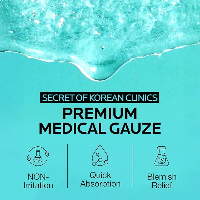 Ice Sorbet Toner Pads | Skin Prep Wipes for Puffiness, Under Eye Bags & Instant Face Lift | Gel Pads for Sunburn Relief & After Sun with 30% Glacier Water & Caffeine | Pack of 4 (240 Count)