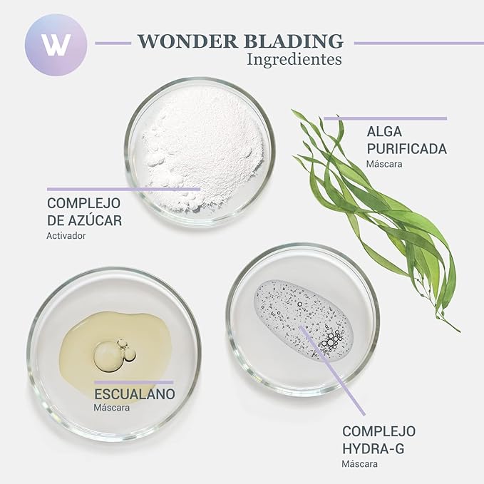 Wonderskin Wonder Blading All Day Lip Stain Peel Off Masque and Reveal Kit- Long Lasting, Waterproof Nude Lip Tint, Transfer Proof Natural Makeup Stain Kit (Whimsical)