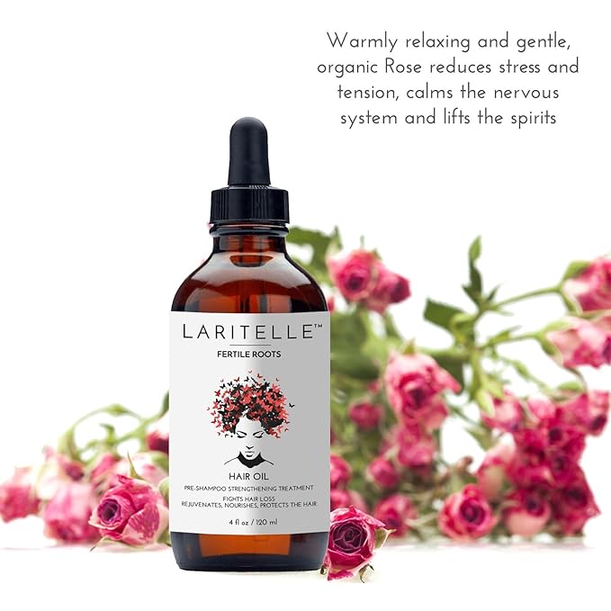 Organic Hair Loss Treatment for Men and Women | Fortifying, Strengthening and Follicle Rejuvenating | Stops Hair Shedding, Promotes New Hair Growth | GMO-free. Vegan | 4 oz