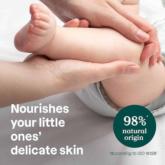 ATTITUDE Body Lotion for Baby, EWG Verified, Plant and Mineral-Based Ingredients, Vegan Personal Care Products, Sensitive Skin, Unscented, 16 Fl Oz