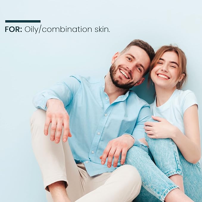 Marine Volcanic Mud Face Cleanser - Detoxifying Clay Oily & Combination Skin, Pore Reduction and Acne | Ideal Face Cleanser for Men & Women Especially After a Vigorous Workout