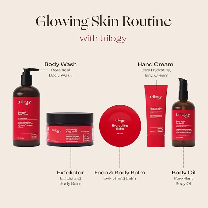 Trilogy Everything Balm, 1.5 Fl Oz - For All Skin Types - Multipurpose Beauty Balm With Rosehip, Marula & Evening Primrose - Made in New Zealand