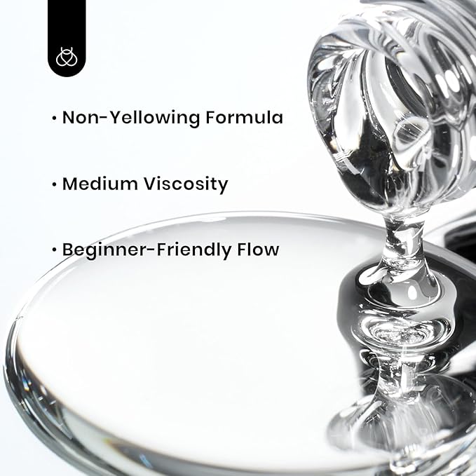 Beetles Builder Gel for Nails 0.51 OZ 8 in 1 Clear Nail Builder Strengthener Gel Enhancement Nail Gel Building Nail Apex for Beginners & DIY Salon Manicure