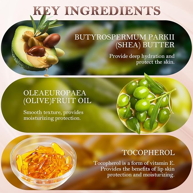 Summer Lip Butter Balm, Moisture and Hydration Lip Gloss, Long-lasting Hydrating Non-Sticky Lip Balm, Soften Dry Lips Lip Care (#Iced Coffee, 1Pcs)