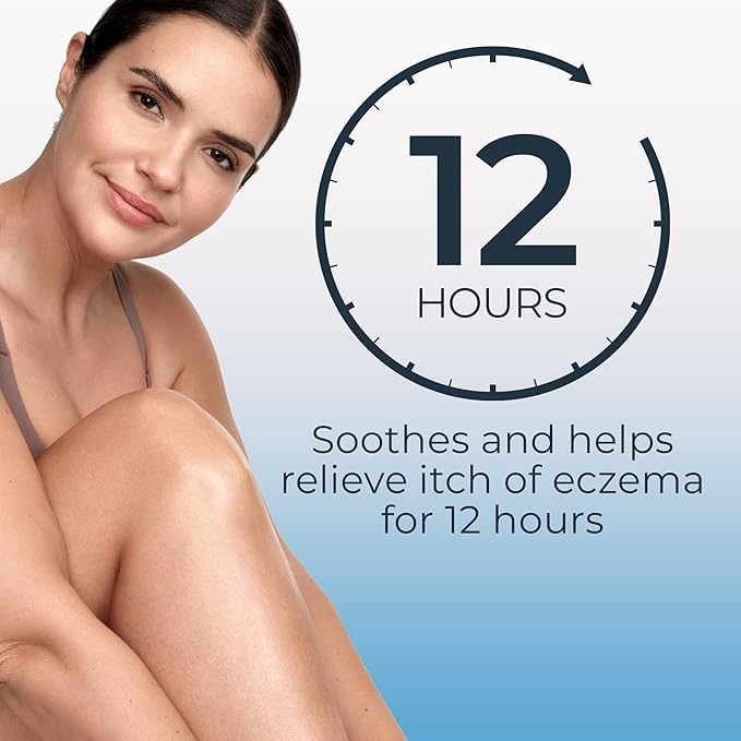 Eucerin Eczema Relief Hydrogel for Dry, Itchy, Eczema-Prone Skin, Fragrance Free and Steroid Free Body Moisturizer for Dry Skin, 5 Fl Oz Tube