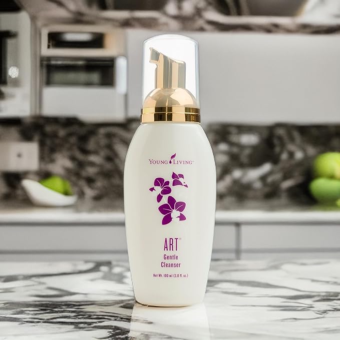 Young Living ART Gentle Cleanser - Skin-Loving Face Wash for a Radiant Glow - Moisturizing & Natural Moisture Barrier - Gentle Foaming with pH-Balanced Care - 3.0 fl oz