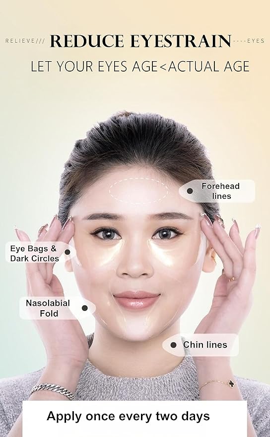 Under Eye Patches - 24K Gold Eye Mask,Moisturizing Serum for Firming, Brightening, and Relieving Eye Fatigue - Under Eye Patches for Dark Circles and Puffiness (seaweed)