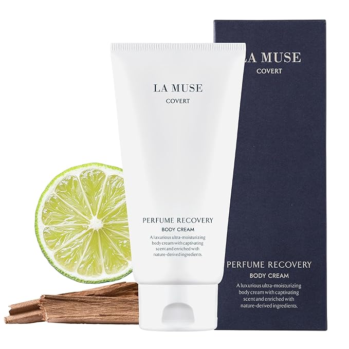LA MUSE Perfume Body Lotion for Men(Deep Woody Amber) | Moisture Amber Body Lotion for Dry Skin, All Skin Types with Shea Butter | Non-Sticky & Non-Greasy, Fast Absorbing for Daily Use | 10.14 fl oz