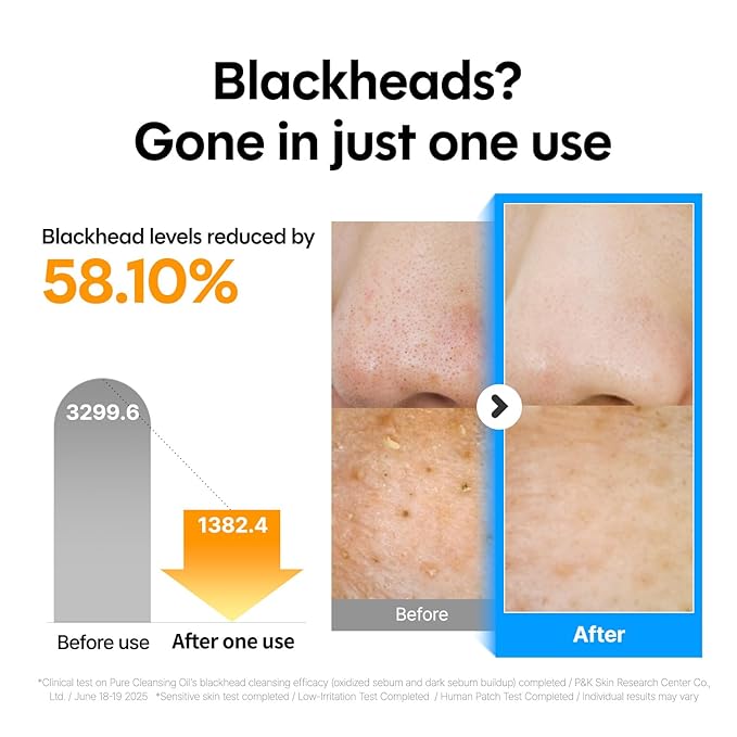 ma:nyo Pure Cleansing Oil 6.7 fl oz (200ml) Daily Makeup Remover & Blackhead melting with 14 Plant-Based Oils | Suitable for All Skin Types | Korean Skincare